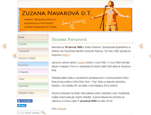 Tablet Screenshot of navarova.cz